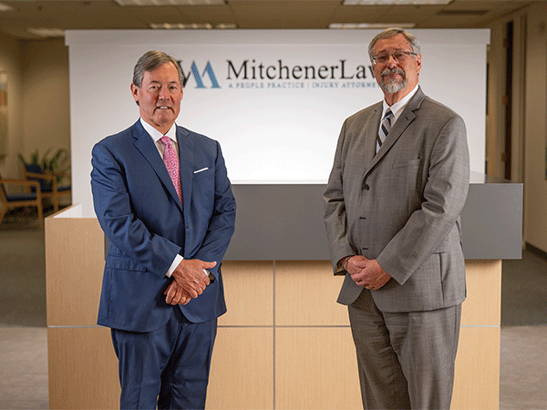 Photo of Attorney Victor C. Mitchener and Joseph H. Downer